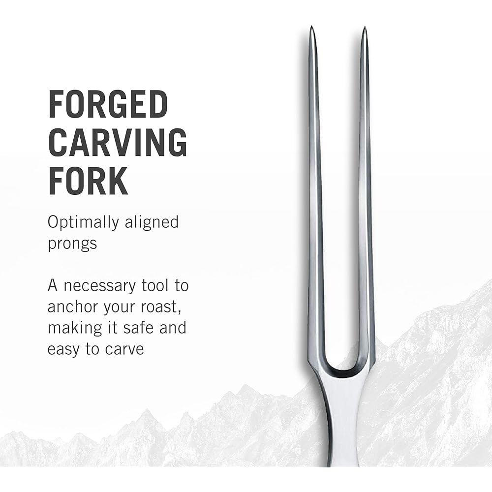 VICTORINOX Carving Fork 15cm Wood Grand Meter Forged Meat Professional Specification 7.7230.15G