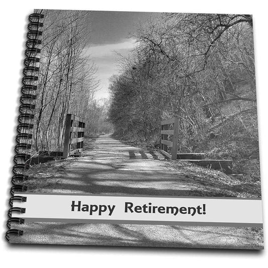 3dRose db_179285_2 Trail of Shadows Retirement Memory Book 12 x 12 inches