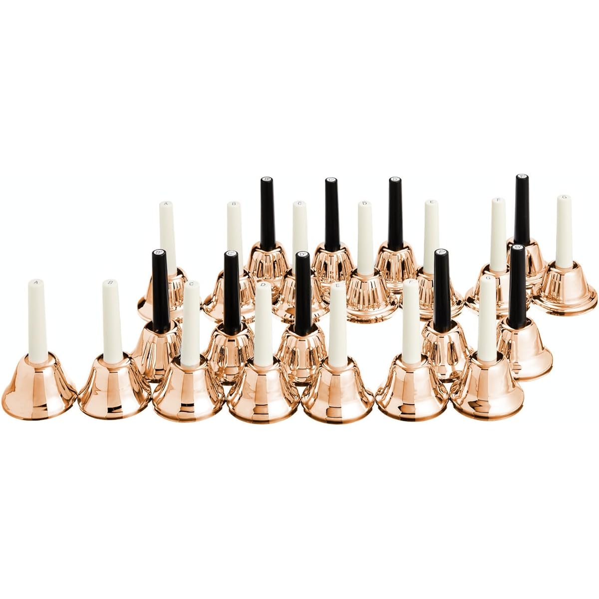 KC Music Bell (Hand Bell) 23 Sound Set MB-23K/C Copper