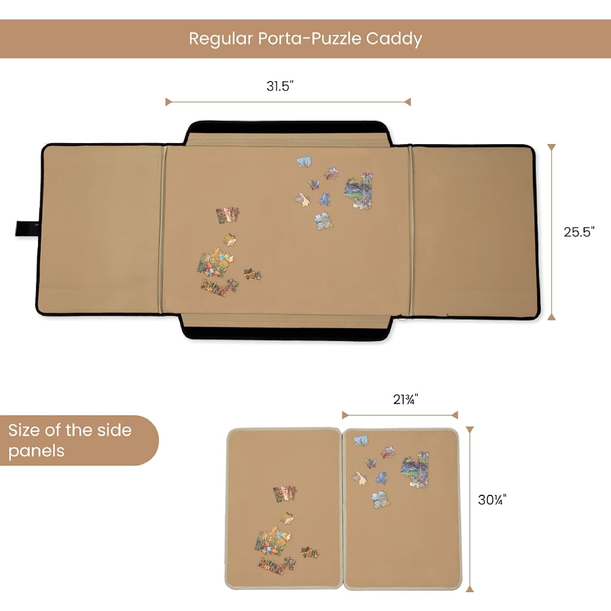 Bits And Pieces 1000 Piece Puzzle Caddy Porta Puzzle Jigsaw Puzzle Caddy Puzzle Accessories Puzzle Table