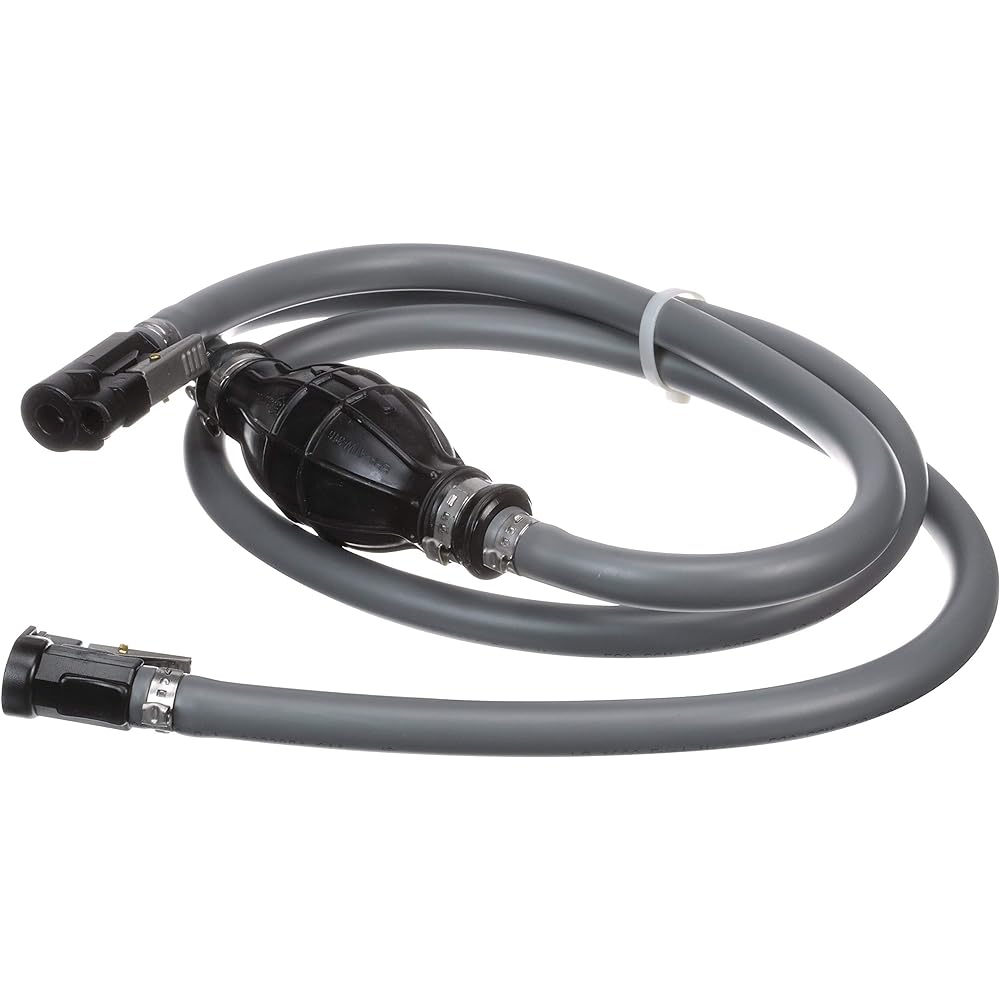 Seachoice Low Penetration Fuel Line Kit with High Output Primer Bulb, Mercury 3/8" X 7'