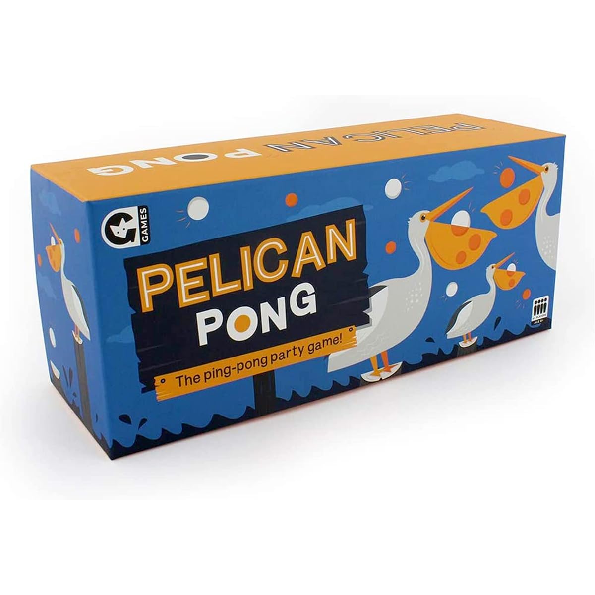 Pelican Pong by Ginger Fox - Ping Pong Catch Party Game - Fits up to 8 Players
