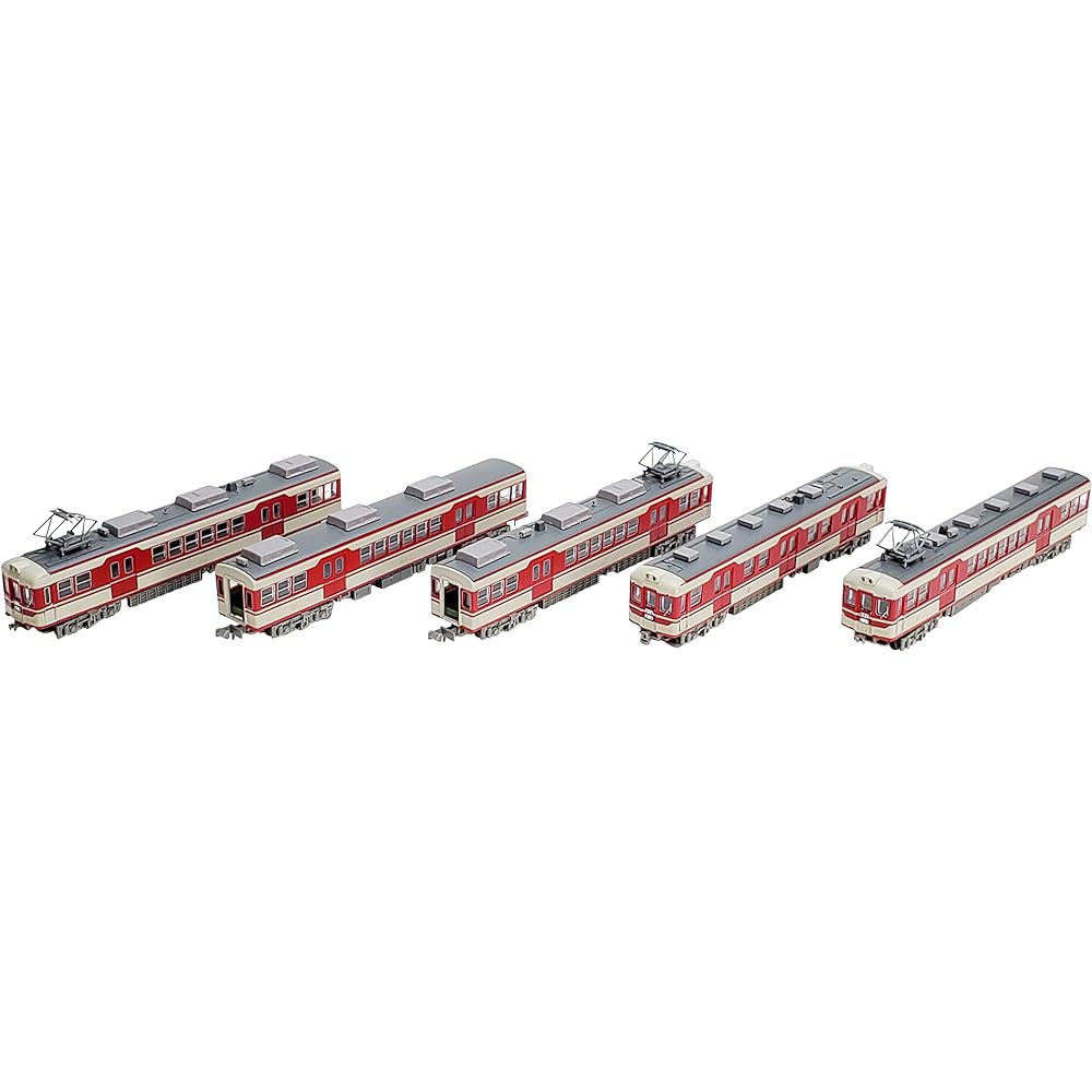 Railway Collection Iron Collection Kobe Electric Railway 1000 Series 1072/1062+1119 Formation 5-Car Set Diorama Supplies 322788