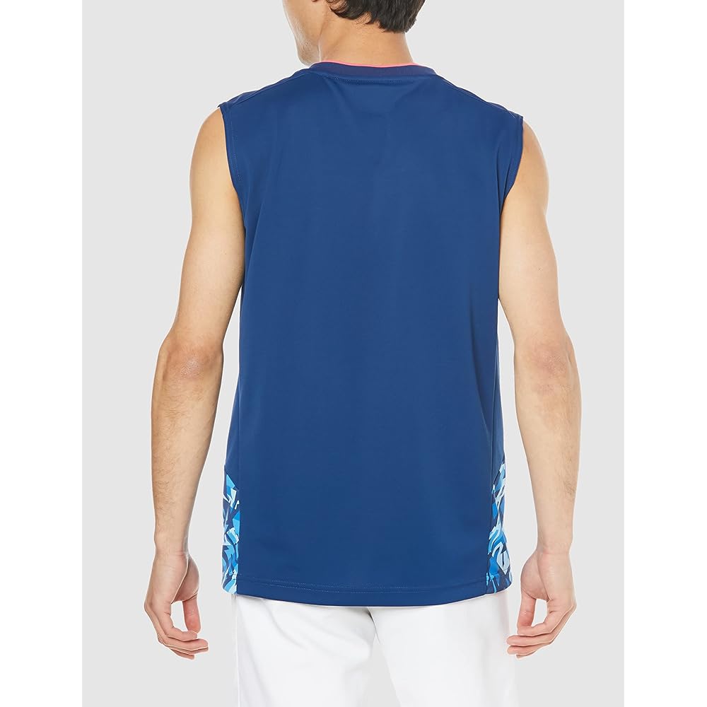 [YONEX] Men's Short Sleeve Shirt Game Shirt (Sleeveless)