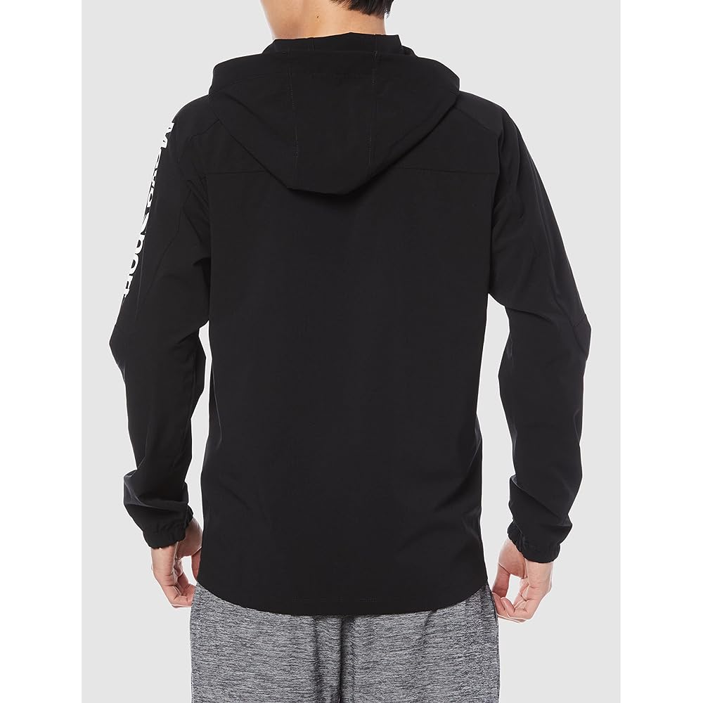 [Move Sports] Men's Windbreaker, Water Repellent, Lightweight, Stretch, Airy Transfer, with Hood