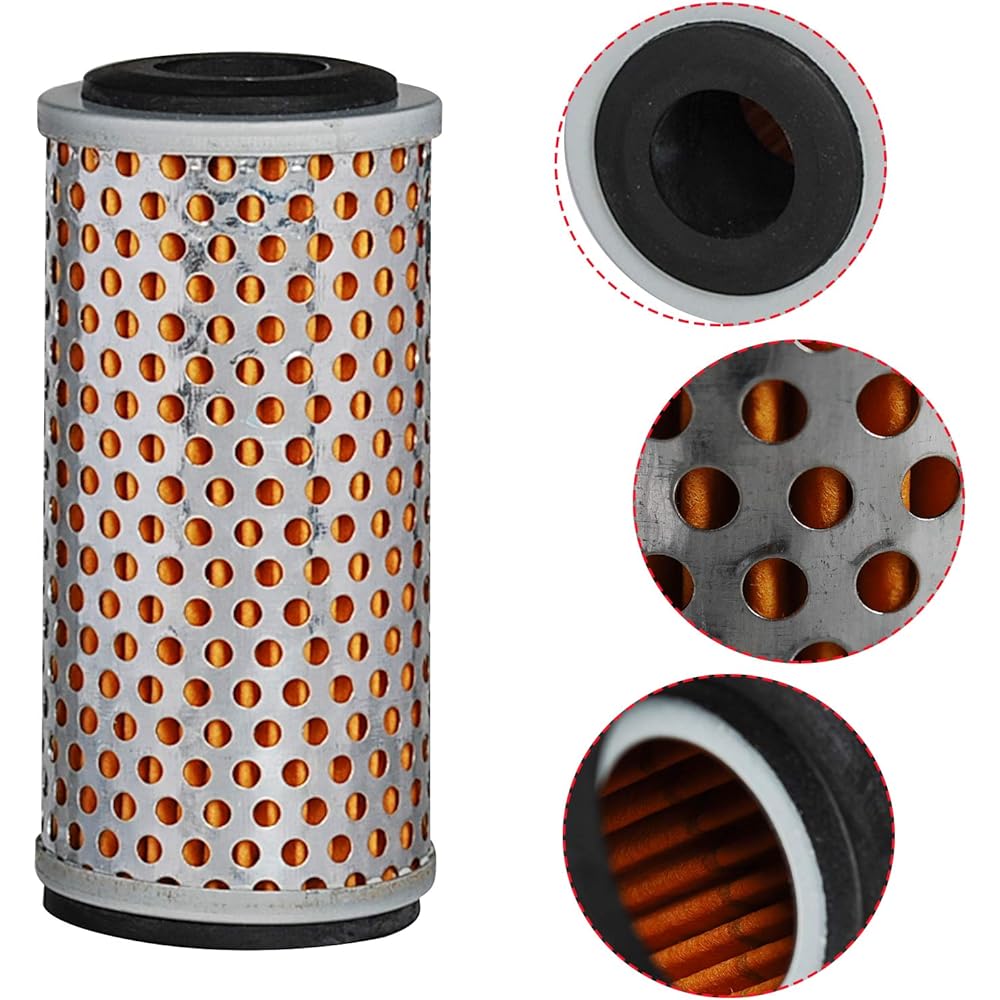 HIFROM Oil Filter Iron Shovel Head Motorcycle 63840-53 63881-67 63839-59 6817 HF178 (Pack of 3)