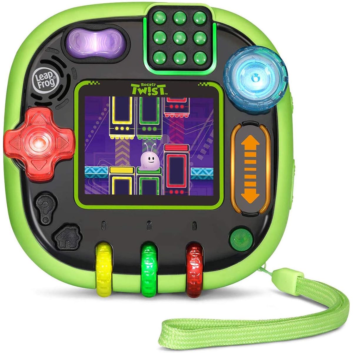 LeapFrog RockIt Twist Handheld Learning Game System, Green