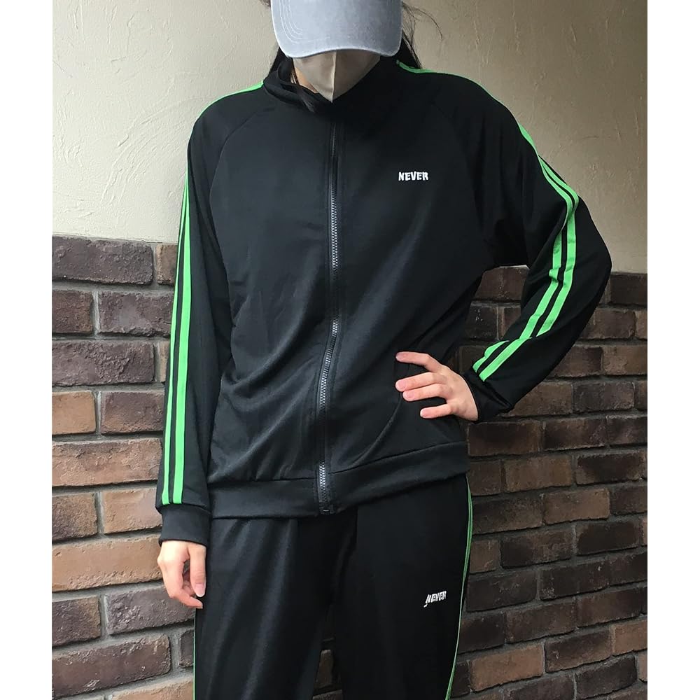 [kanaelun] Jersey, Thin, Summer, Long Sleeve, Top and Bottom Set, Women's Line, Sportswear, Loungewear, Indoor Wear, Loungewear, Sweatshirts