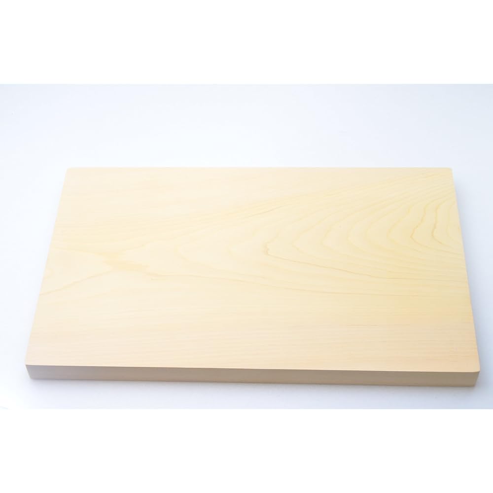 Wooden Antibacterial Cutting Board Aomori Natural Hiba NCB-L (36 x 24cm)