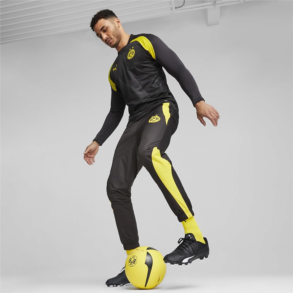 PUMA 771800 Men's Soccer Jersey Pants BVB PM Woven Pants