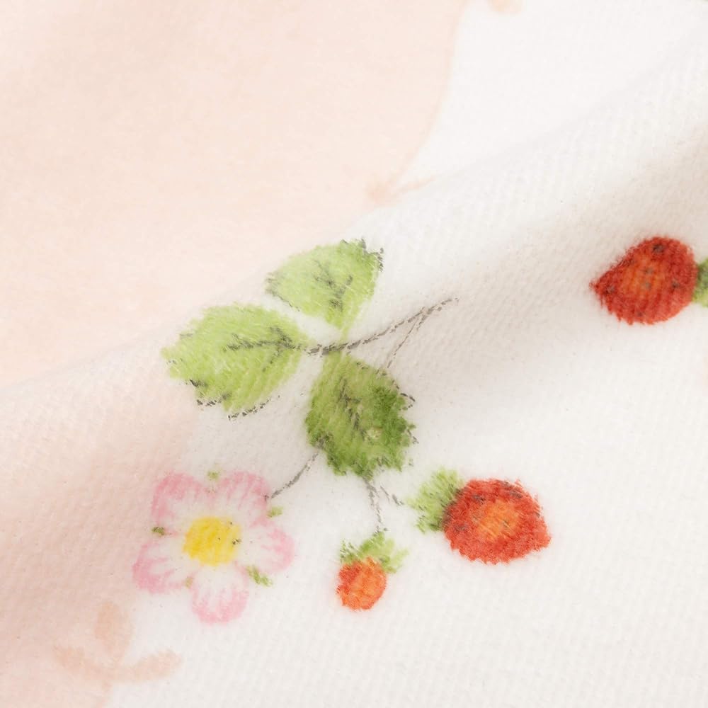 nishikawa [Nishikawa] Imabari Towel Blanket Single Wedgwood Wild Strawberry 100% Cotton Made in Japan Pink RR00800019P