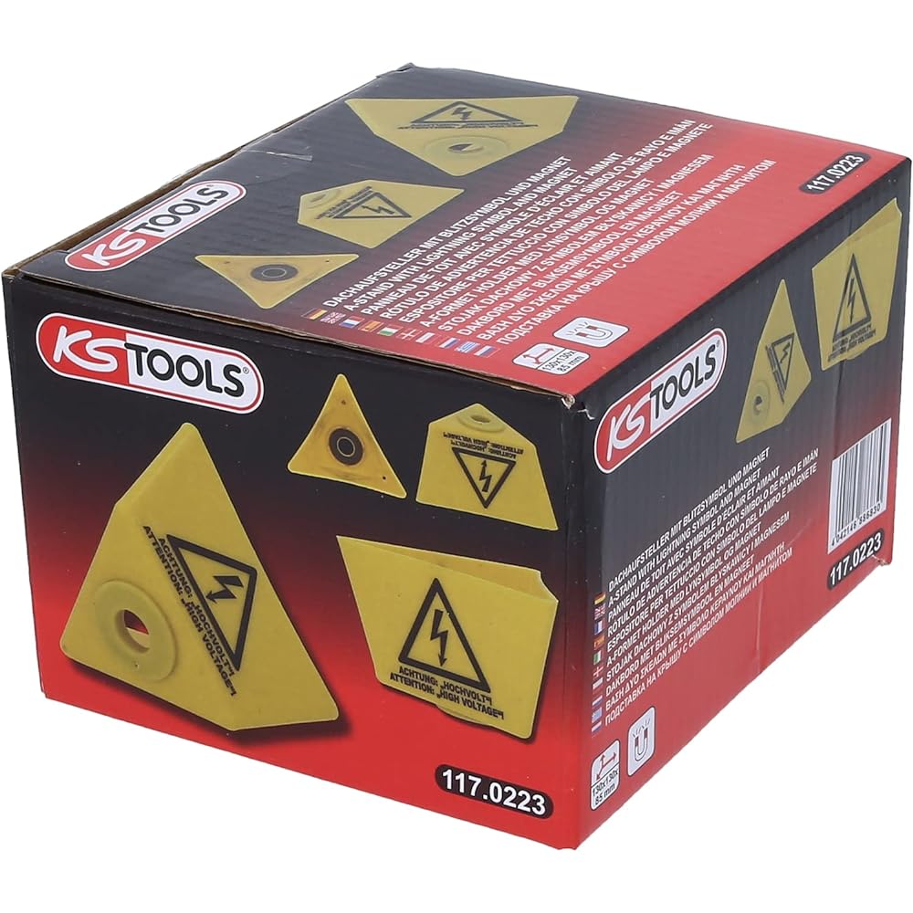 KS Tools A stand with lightning symbol and magnet 117.0223