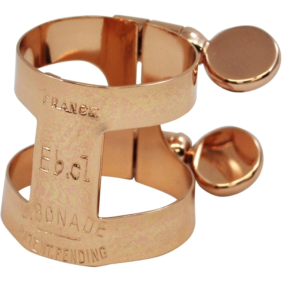 Bonnard E♭clarinet ligature reverse fastening pink gold plate finish (2251UPG)