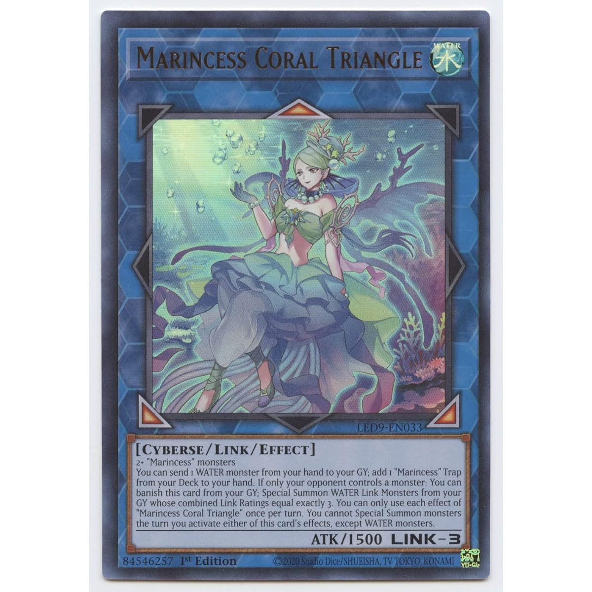 Marincess Coral Triangle - LED9-EN033 - Ultra Rare - 1st Edition