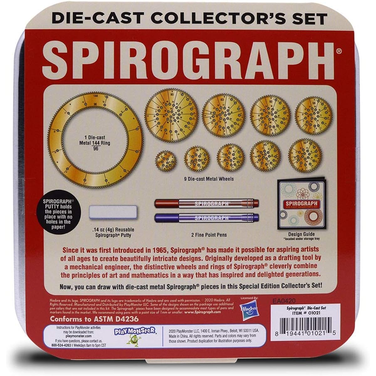 Spirograph Diecast Collector's Playset by Kahootz