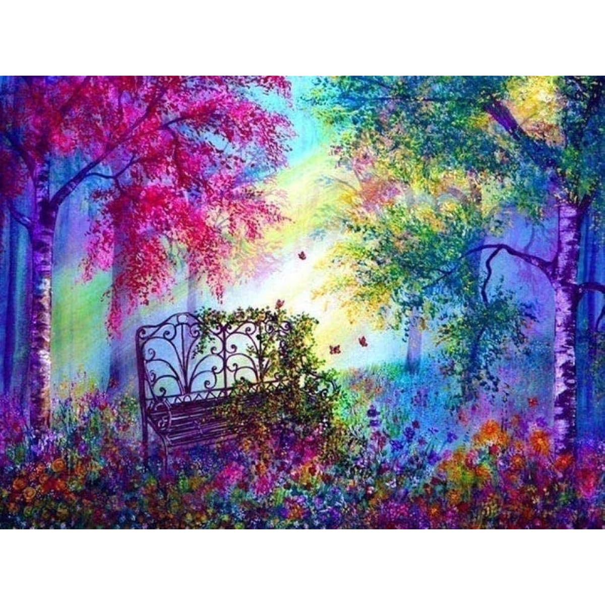 Puzzle 2000 Pieces Adult Puzzle Paper Puzzle Classic 3D Puzzle Landscape Mural Wallpaper Collection Modern Home Decor 70 x 100cm