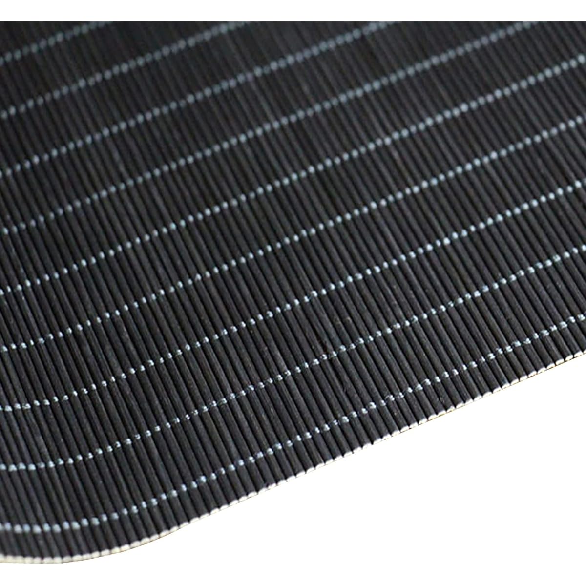 Table Runner Black Tea Cup Mat Woven from Bamboo. Japanese Style Heat Resistant Placemat Farmhouse Coffee Mat for Patio/Tea Table/Kitchen (Size : 40x250cm/15.7x98.4in)