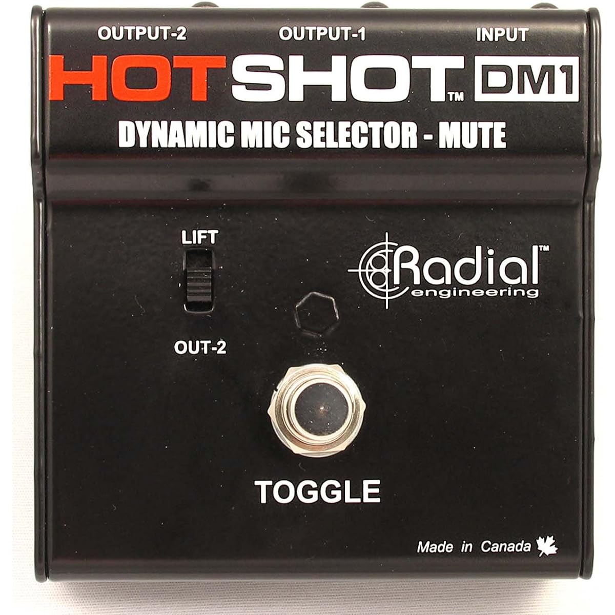Radial Dynamic Microphone Selector HotShot DM1 [Official Japanese Import]