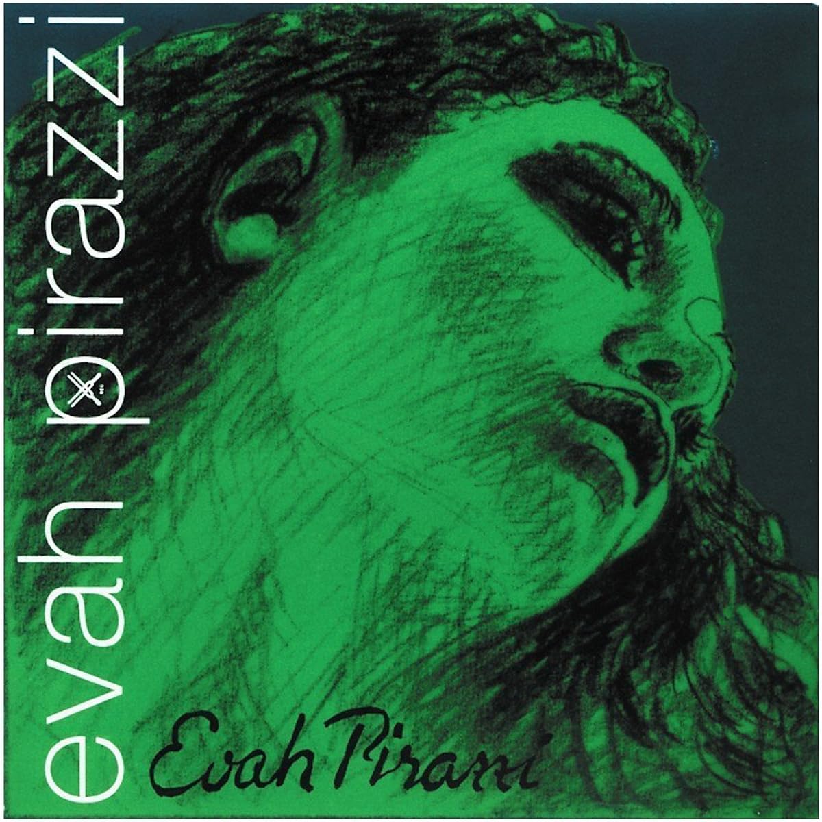 EVAH PIRAZZI violin string set (E string: gold steel 0.26 loop end)