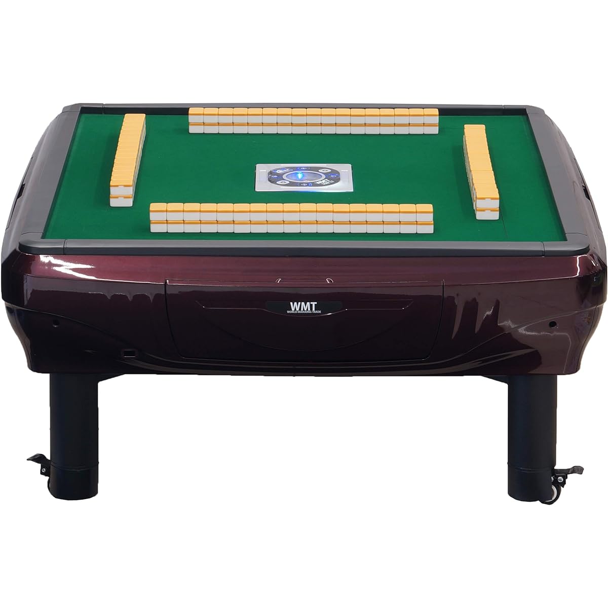 WMT Fully Automatic Mahjong Table P33 Quiet Type, Low Table Style, Red