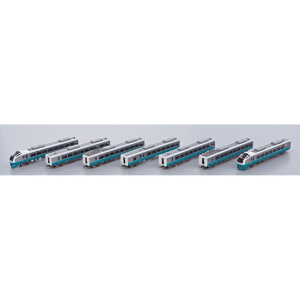 Green Max N Gauge 30539 E653 Series Fresh Hitachi Green 7-car formation set (no power) (painted finished product)