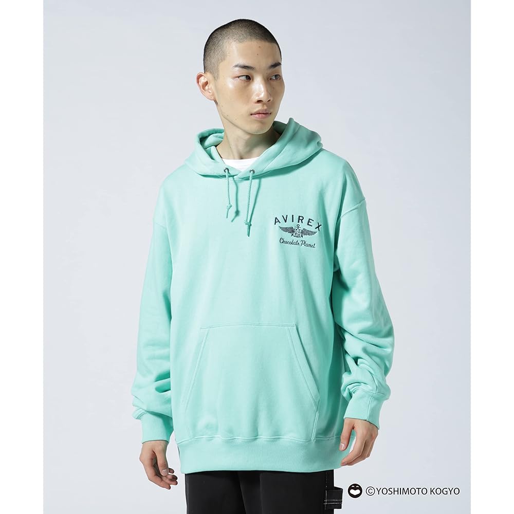 [Avirex] CHOCOLATE PLANET SPECIAL PULLOVER HOODIE/Chocolate Planet Special Pullover Sweat Hoodie Men's 783-2231011