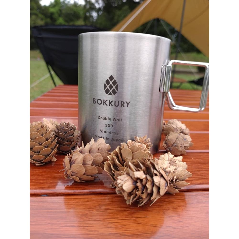 BOKKURY Mug Stainless Steel Double Made in Japan Tsubame Sanjo