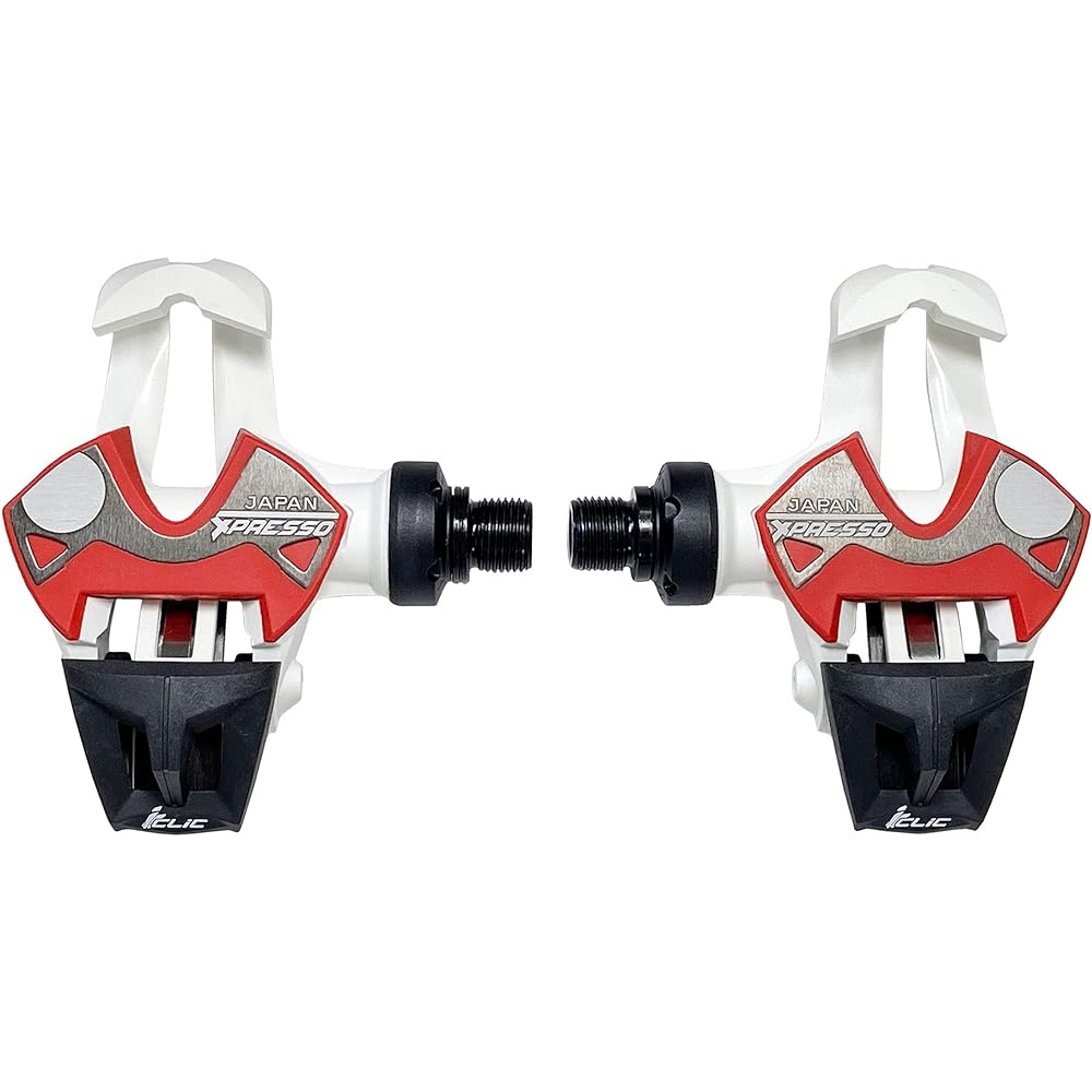 Time Bicycle Road Bike Binding Pedal Xpresso Japan 1005-----0013 White/Red/Black 100g/One Side (Left and Right Set Sold)