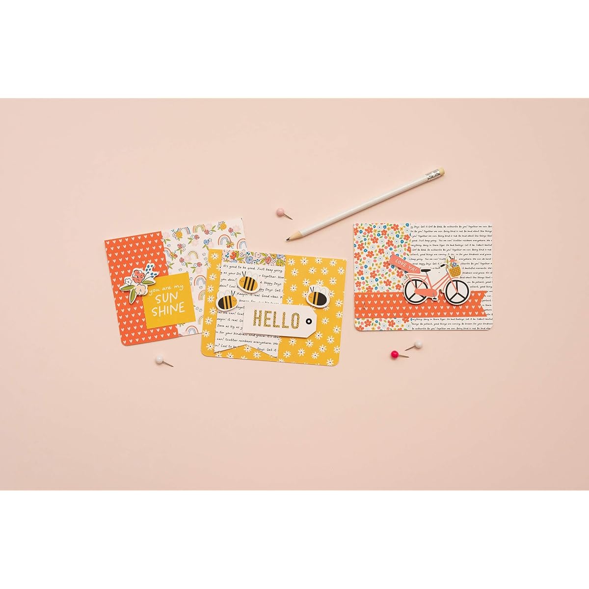 American Crafts Paper 6×8 PAD, Jen Hadfield Reaching Out