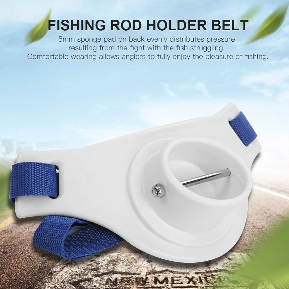 Fighting Belt Sea Fishing Gimbal Belt Rod Holder Waistband Lurematic Fixing Harness Fishing 5mm Thickness Adjustable Boat Fishing Equipment Tackle Waist Rod Holder