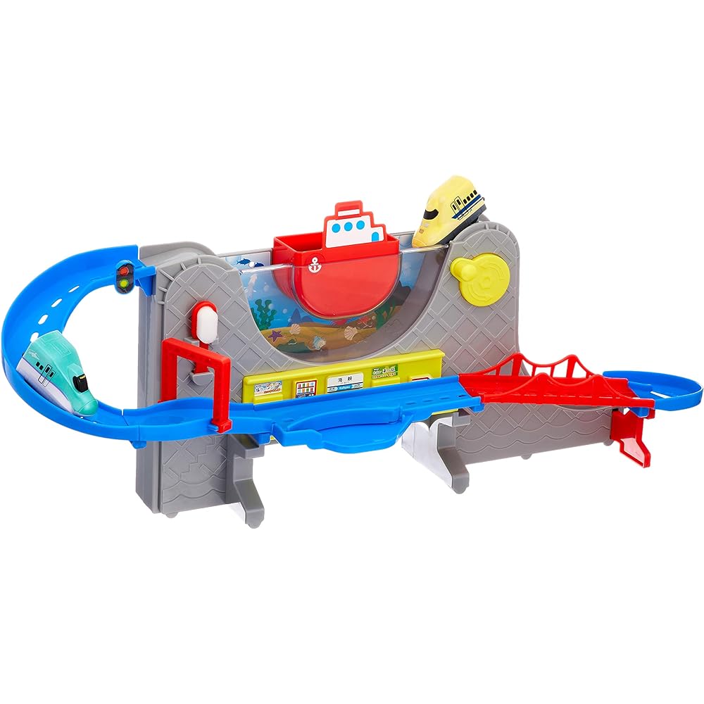 Ofuro DE Mini Car Recommended! Undersea Tunnel! Hokkaido Shinkansen Hayabusa & Doctor Yellow Set & Ofuro DE Mini Car N700 Series Shinkansen [Set Purchase]