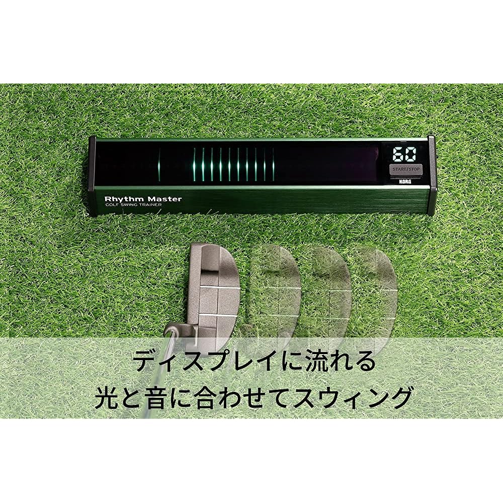 KORG Golf Swing Practice Golfer Metronome Rhythm Master RM-01 Tee Shot Approach Putting Golf Practice Equipment Training Goods Form Improvement