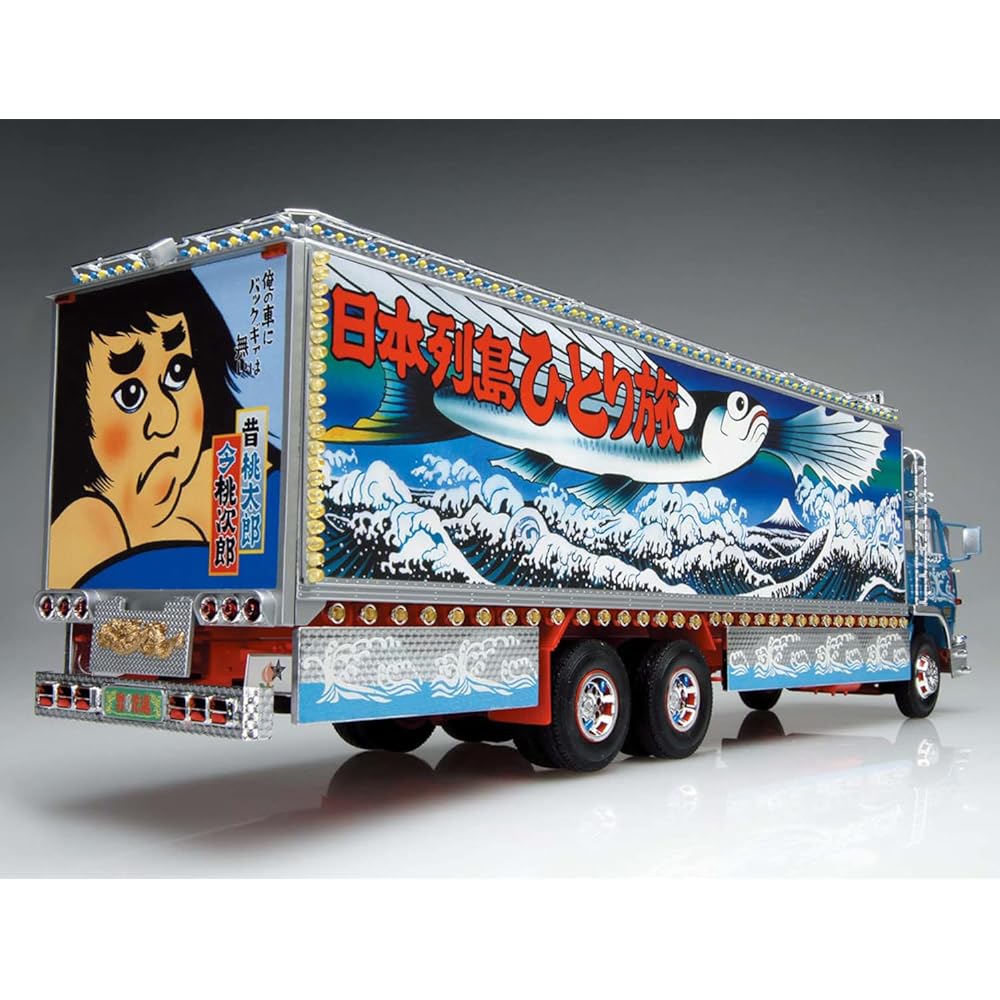 Aoshima Bunka Kyozaisha 1/32 Truck Yaro Series No.2 Ichibanboshi Hot Air 5000km Plastic Model