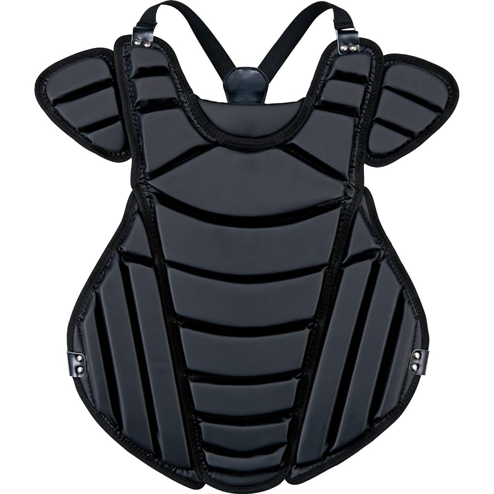 ZETT BL1422 Hard Baseball Catcher's Gear Catcher Protective Gear 3 Piece Set with Exclusive Storage Bag