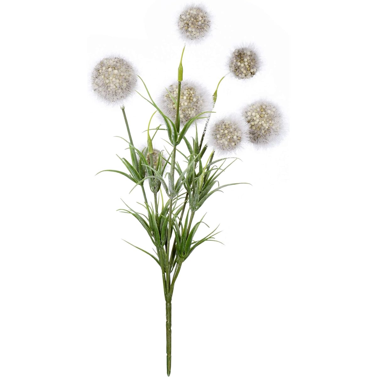 Vickerman Pom Everyday Floral Bush 12 inch Green