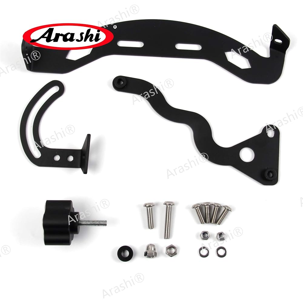 Arashi Adjustable Windshield Bracket Windshield Holder Fits BMW R1200GS 2013-2018 Motorcycle Accessories R 1200 GS 1200 GS1200 Black 2014 2015 2016 2017