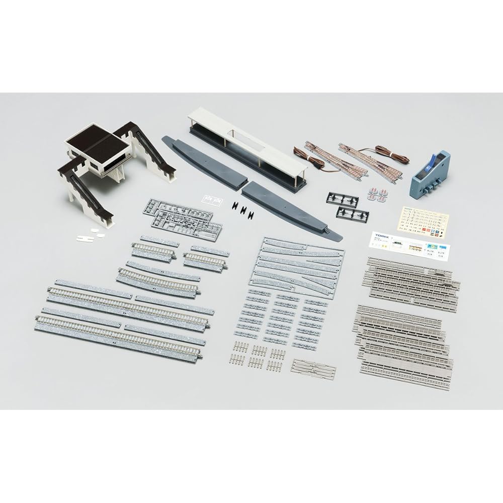TOMIX N Gauge Wide Rail Side Track Station Set II Rail Pattern CB 91015 Railway Model Supplies