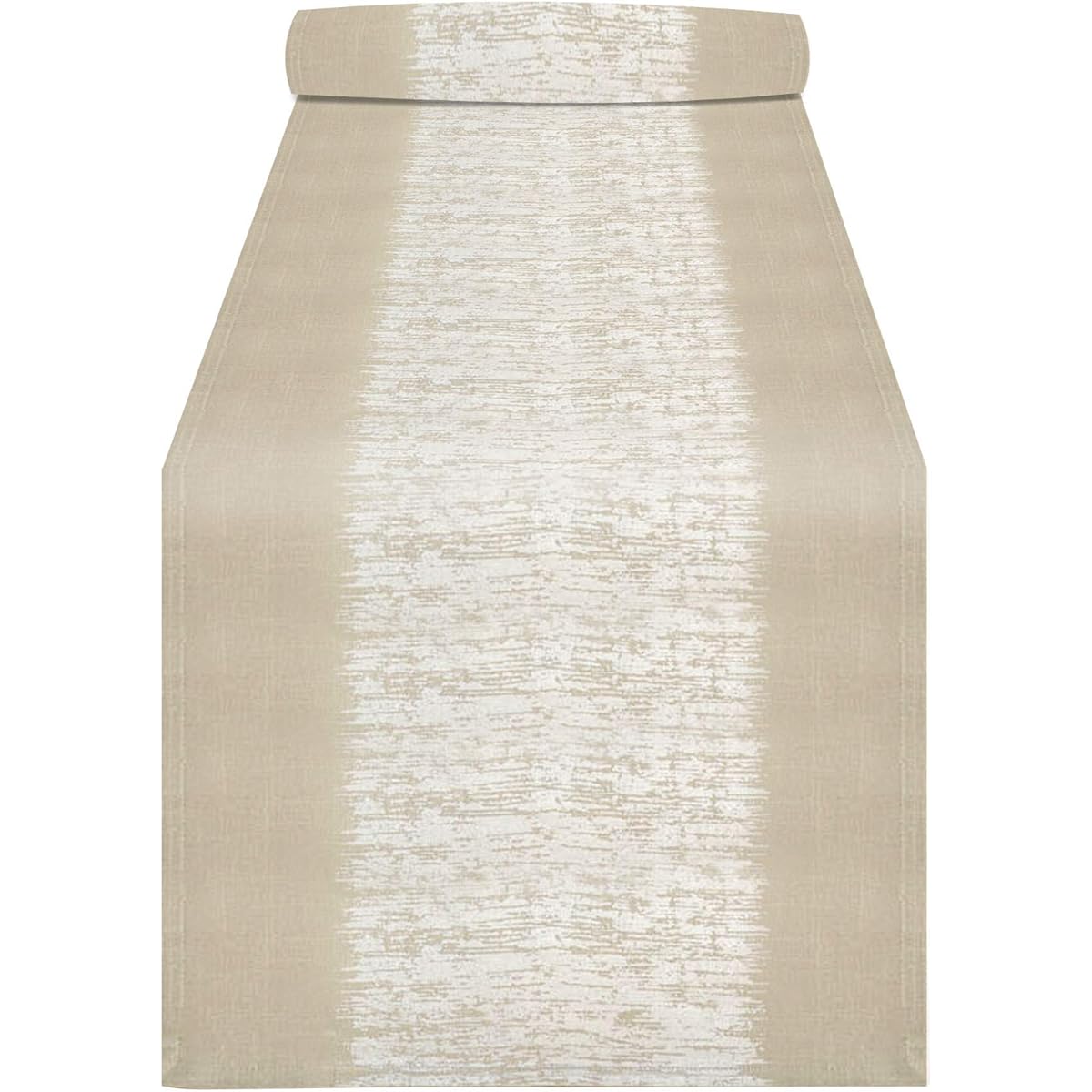 SARO Lifestyle 1003.S1672B Metallic Design Runner Band, Silver, 16"x72"