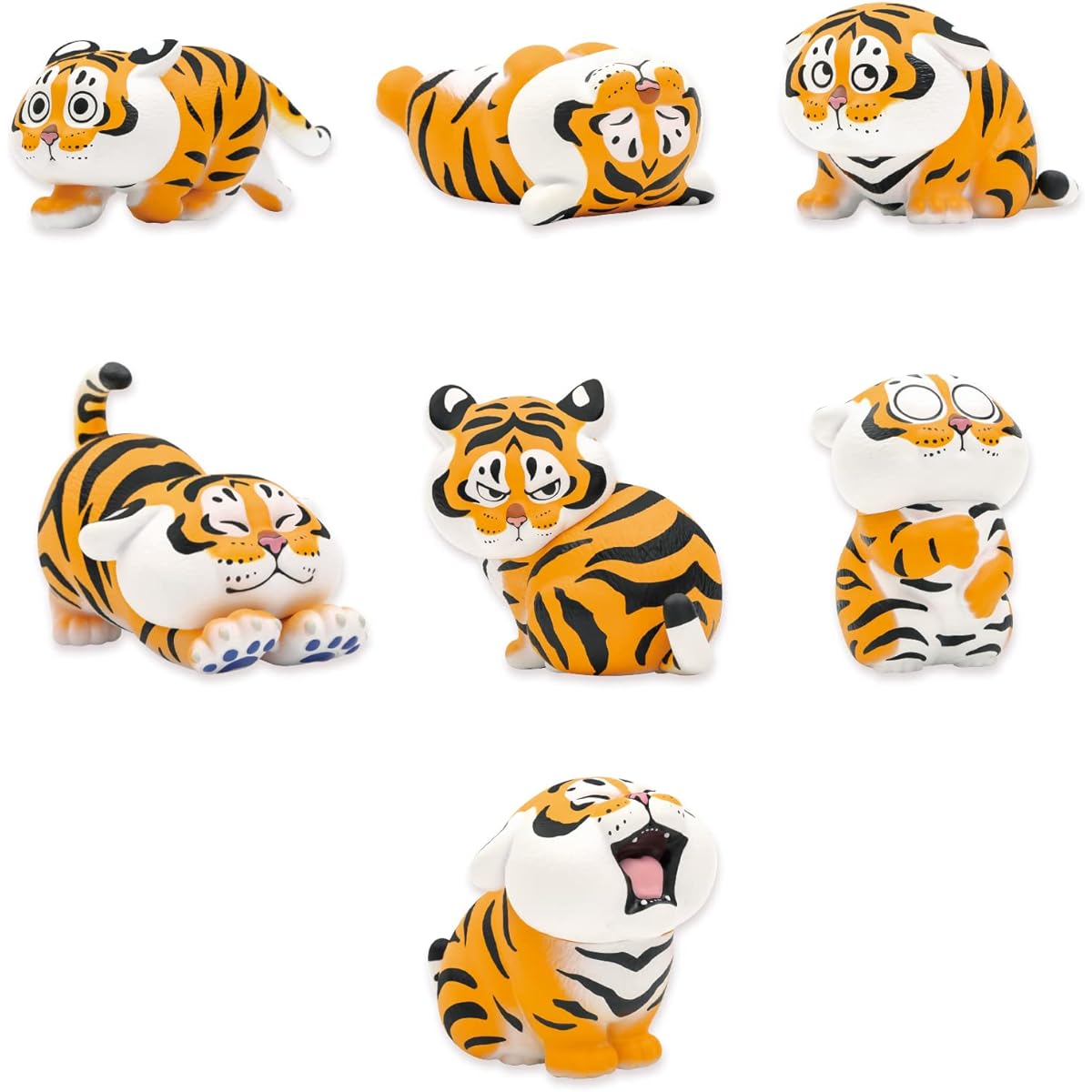 52TOYS Blind Box Baby PANGHU Daily Action Figure, Collectible Toy Desktop Decoration, Gift for Birthday and Party (Whole Set)