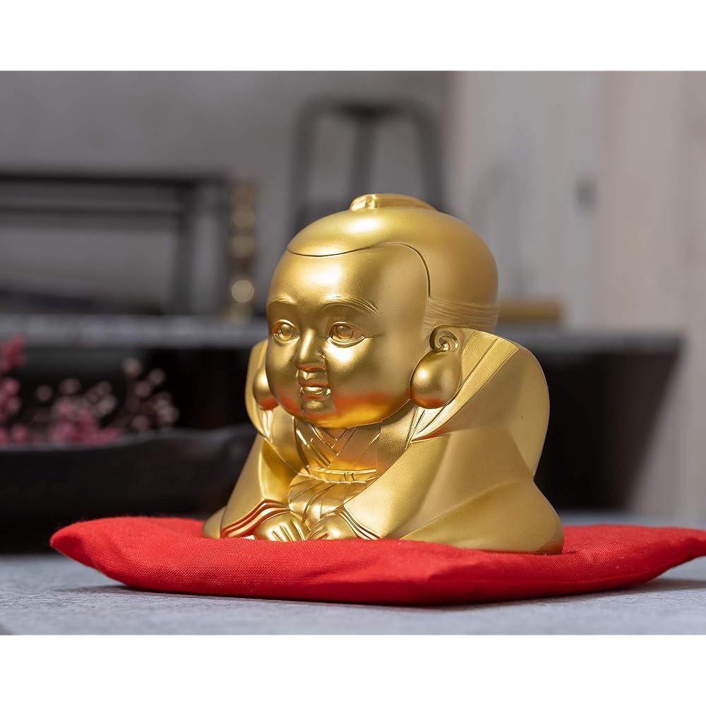 Gingado Dandan Fukusuke_Ornament Prosperous business, many customers, good luck in life Takaoka copperware (Dandan Fukusuke)