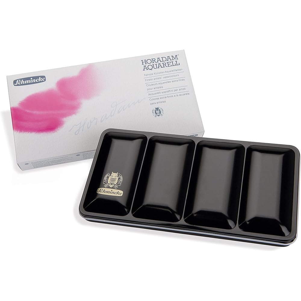 schmincke horadam aquarell paint tube metal set 5 ml 18 color set 74118097