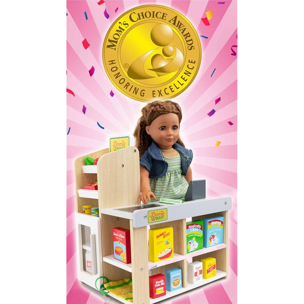 Eimmie Playtime 18" Doll Furniture (Grocery Store)