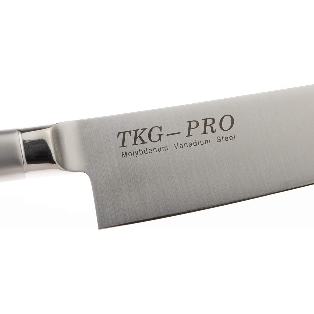 Endo Shoji Commercial TKG TKG-PRO Santoku Knife 17.5cm Molybdenum Vanadium Stainless Steel Made in Japan ATK40