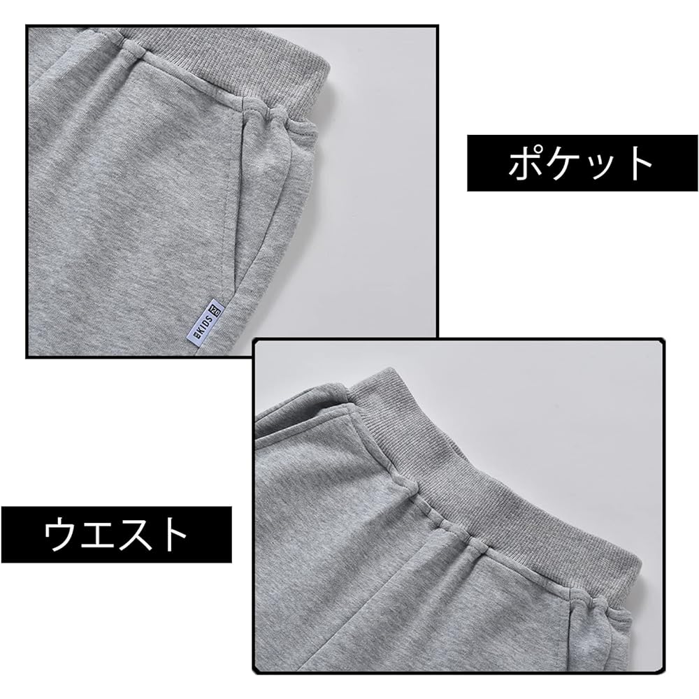 [LSMUDKINGDOM] LittleSpring Jersey Top and Bottom Kids Sweatshirt Sweatshirt Pants Children Long Sleeve Setup