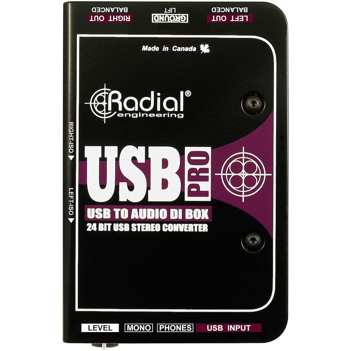 Radial Engineering USB-Pro Stereo USB Laptop DI by Radial Engineering