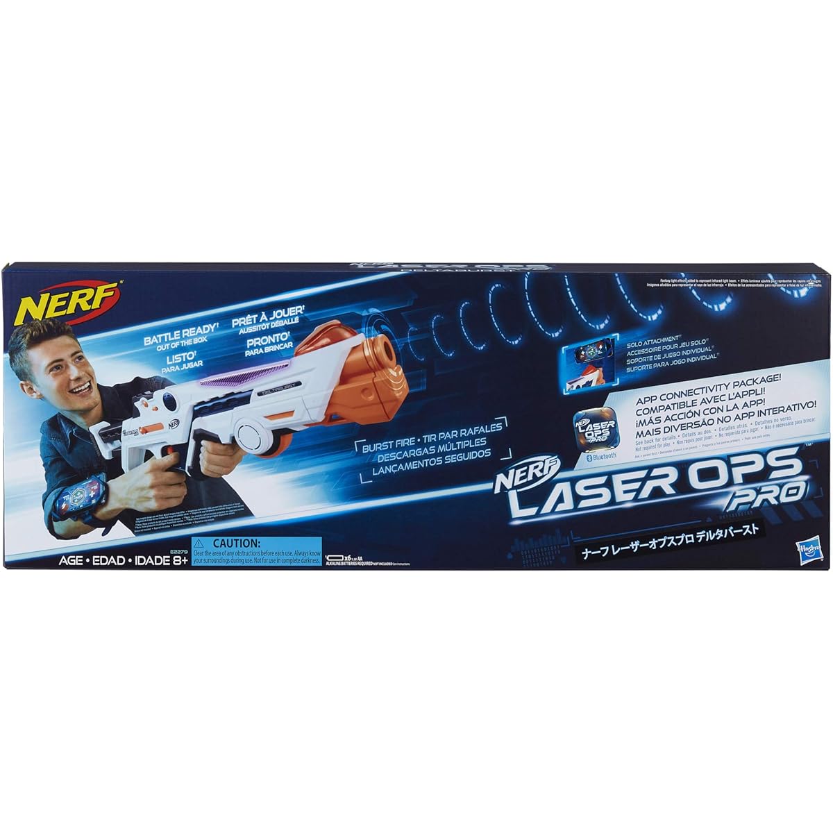 Nerf Laser Ops Pro Delta Burst E2279 Authentic LASER TAG® technology