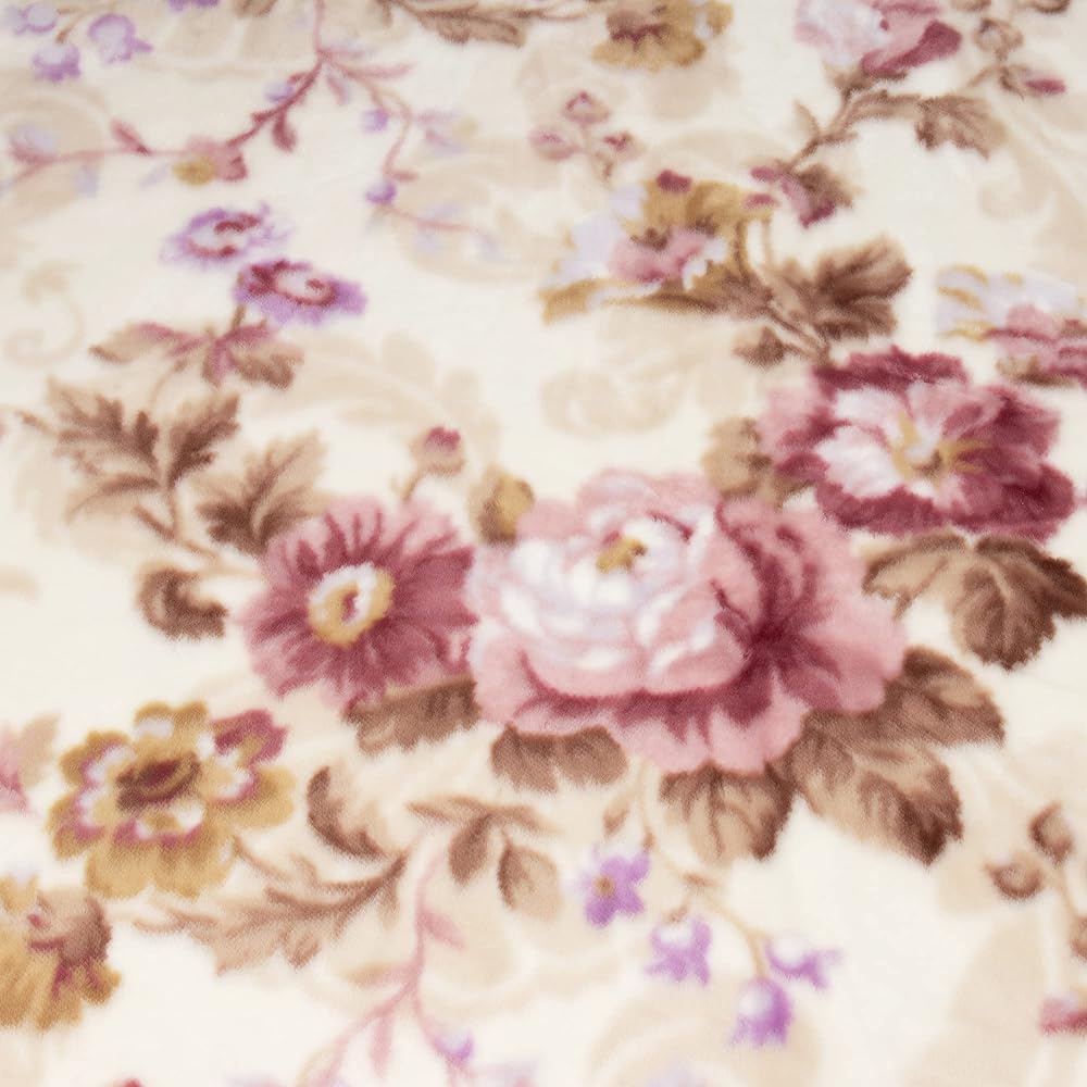 nishikawa [Nishikawa] 2-Piece Acrylic Blanket, Single, Washable, Warm, Smooth, My Model, Antistatic, Beige, FQ01080002A10