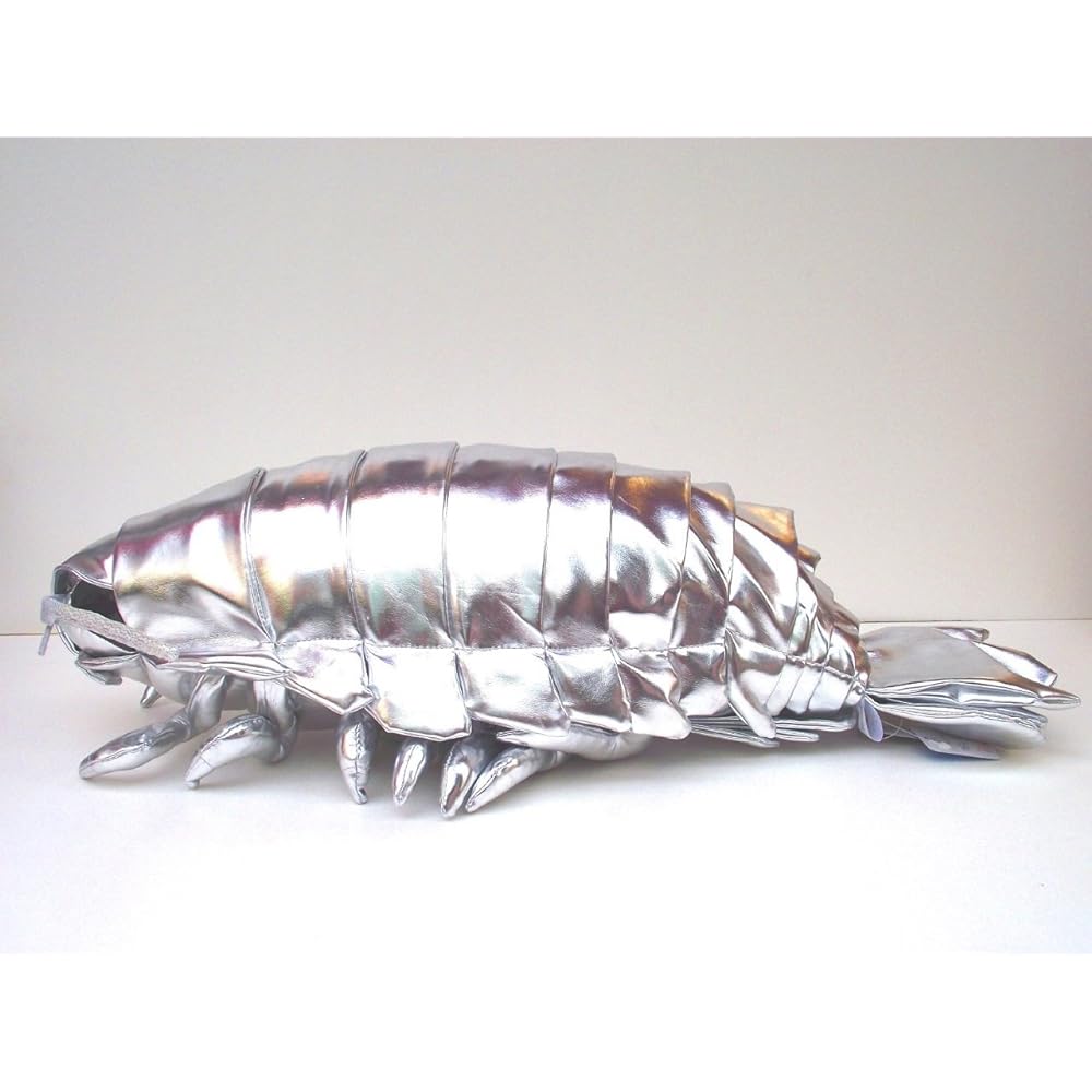 Deep Sea Creatures Series Giant Beetle Plush Extra Large Silver 7576