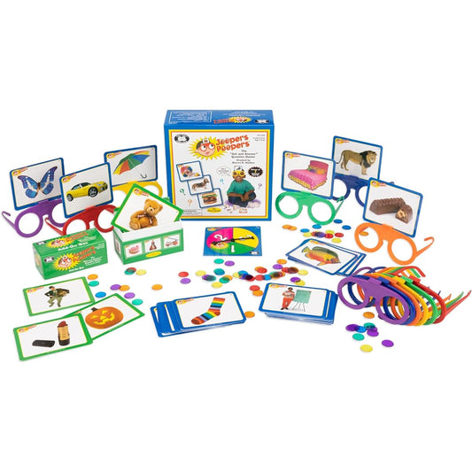 Super Duper Publications | Jeepers Peepers® Party Pack | Educational Games | Vocabulary | Questions & Answers