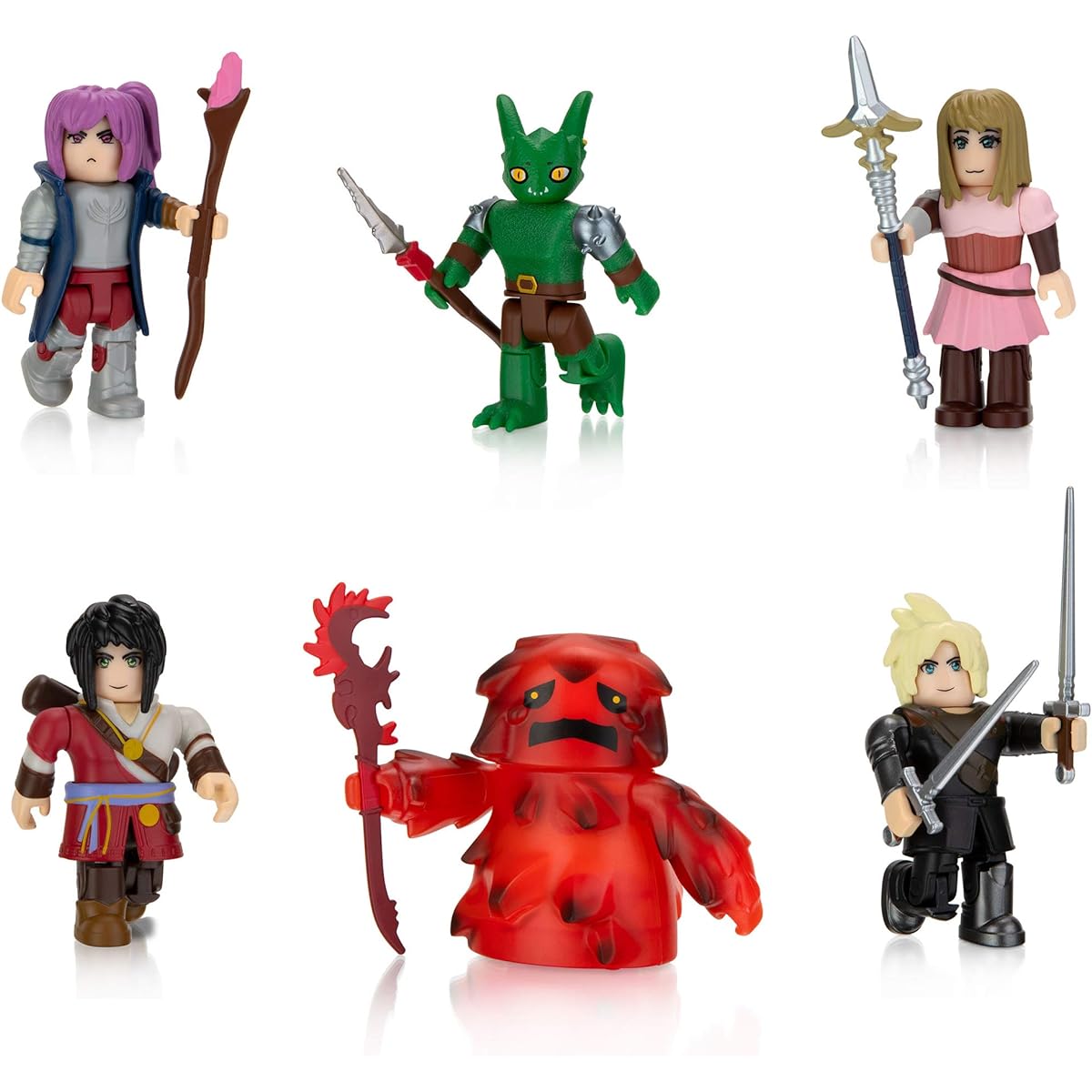 Roblox Action Collection - World Zero Six Figure Pack [Includes Premium Virtual Items]